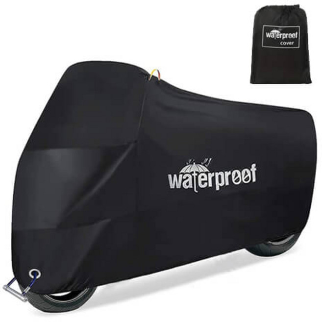 투케바이크 고급형 오토바이 자전거 자외선차단 방수 커버 210d