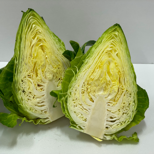 방금 재배한 제주 꼬깔 양배추 정품, 1박스, 8kg