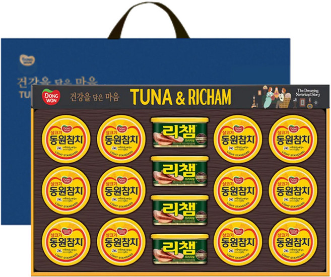 동원 튜나리챔 100호 선물세트, 6세트