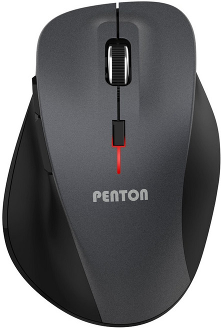 펜톤 클리커 6버튼 무소음 무선 버티컬 마우스 CLICKER, 6BUTTON (CLICKER), Color Mix (블랙계열)