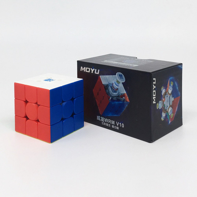 3X3 MoYu WeiLong WRM V10 큐브 33 뭐위 웨이롱 WR M 자석큐브 선수용 큐브 333/20개이상 구매시 마론 8색펜 1개 증정, Magnetic