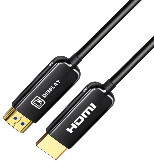 AOC HDMI 光纖傳輸線, 1個, 光纖 AOC HDMI 公對公黑頭15米, 黑, 15米
