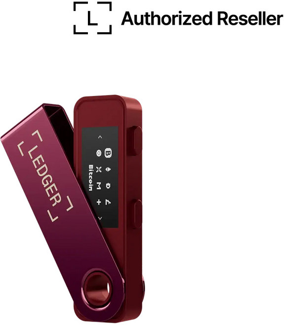 [Authorized Reseller] 렛저 Ledger Nano S Plus 비트코인지갑 가상화폐지갑 코인월렛 콜드월렛 입문자용, 마젠타