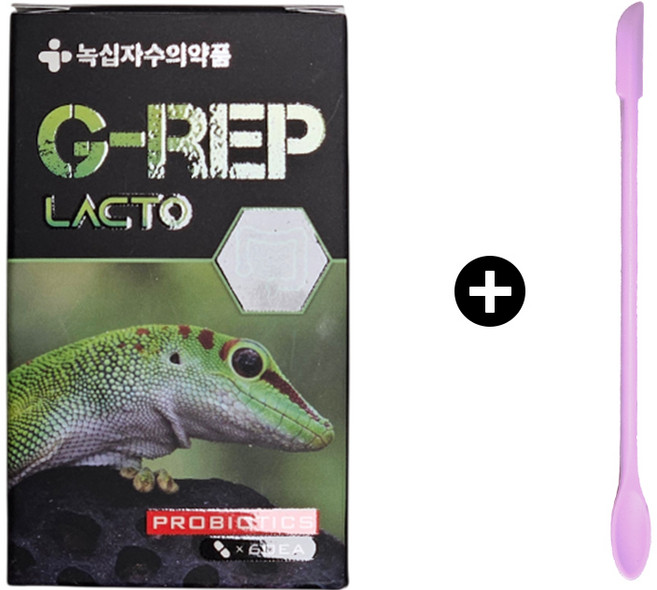 G-Rep 락토 파충류 유산균 스푼 증정, 250mg, 60개