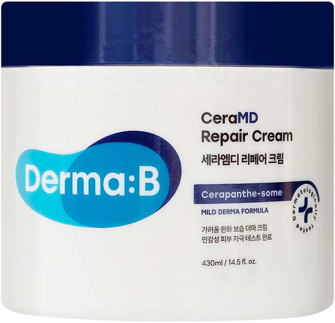 더마비 세라엠디 리페어 크림, 430ml, 1개