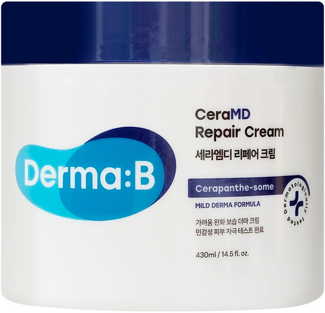 더마비 세라엠디 리페어 크림, 430ml, 1개 - 쿠팡