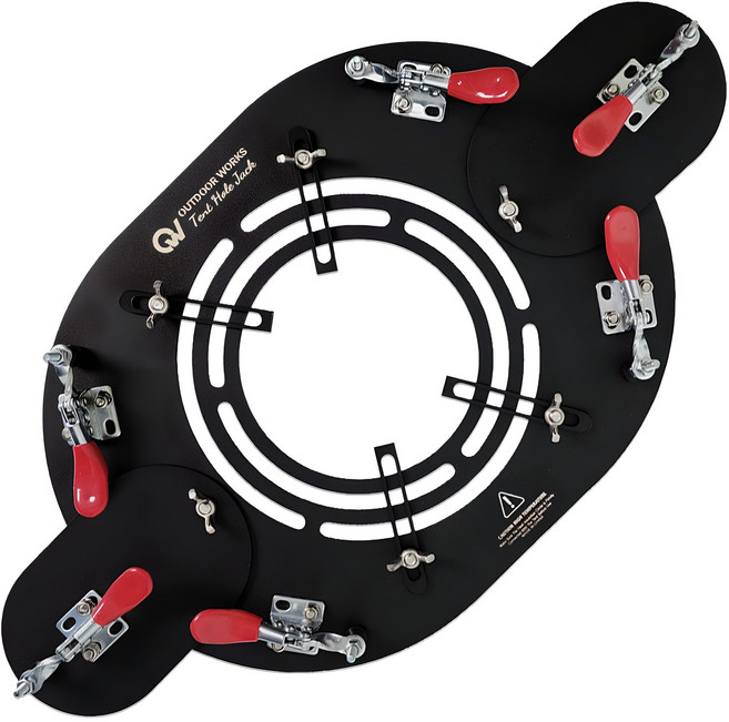 아웃도어웍스 텐트홀잭 텐트보호 연통홀잭 내경11cm, 0W70