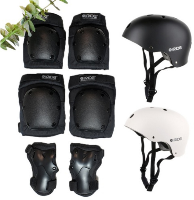 스케이트보드 전동 킥보드 보호대 유아 어린이 아동 성인 롱보드 헬멧 무릎 보호장비 자전거 초등학생인라인, 익스트림 보호대 세트 L, 1개