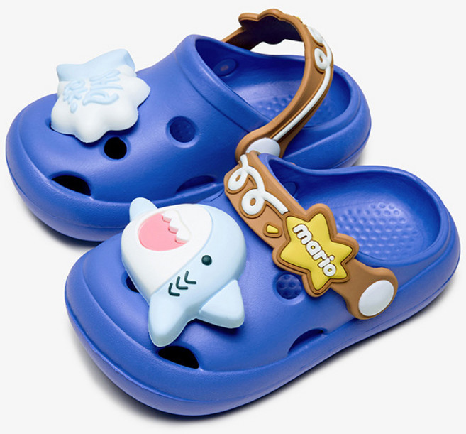 달콩슈 아동용 EVA 동물 캐릭터 샌들 슬리퍼 DKE125