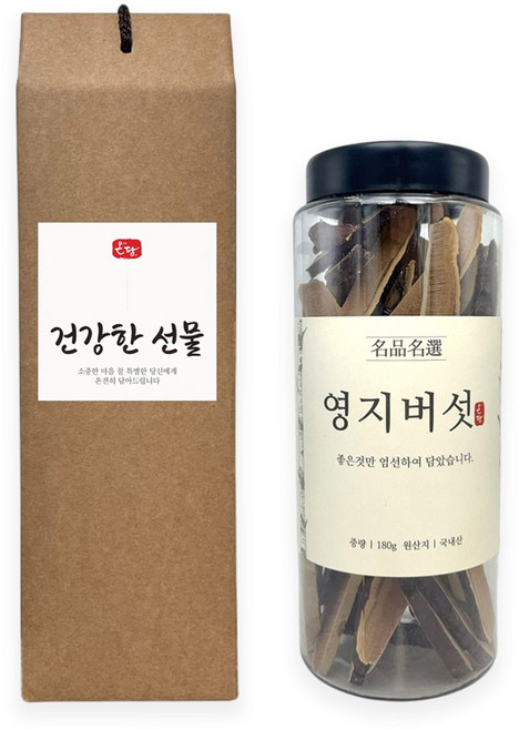 온담 국산 영지버섯, 1개, 180g