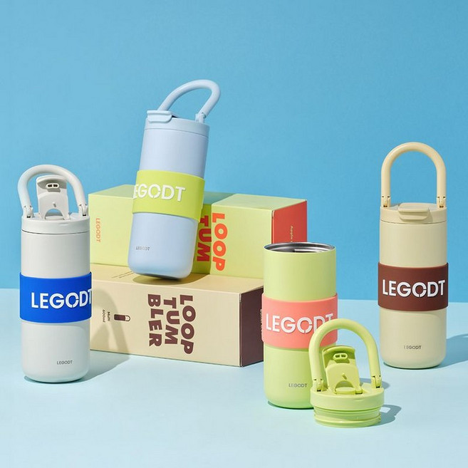 레고트 루프 텀블러 멀티 600ml (6 colors) 163031, 버터크림