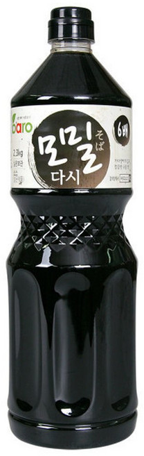 바로 모밀다시2.3kg 메밀소바 모밀국수 육수 냉모밀, 2.3kg, 1개