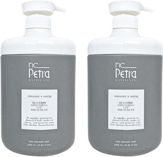 엔씨페트라 에르모소 스무딩 LPP 트리트먼트 1000ml, 1L, 2개