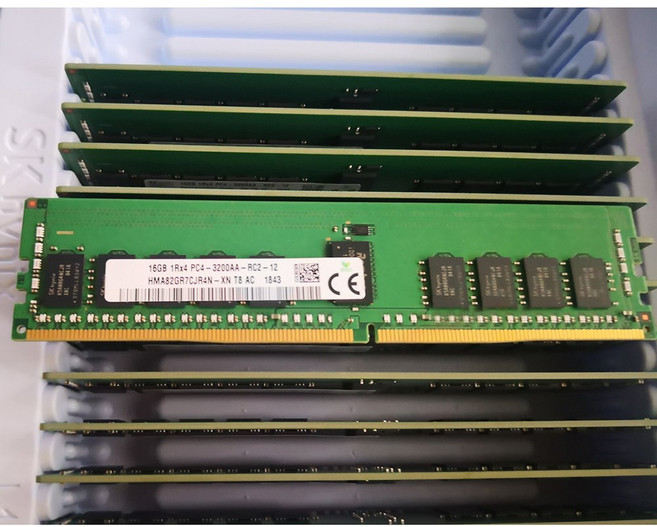 SK 하이닉스 RAM 16GB 16G 1RX4 PC4-3200AA ECC REG DDR4 3200 HMA82GR7CJR4N-XN, [01] 옵션1, 1개