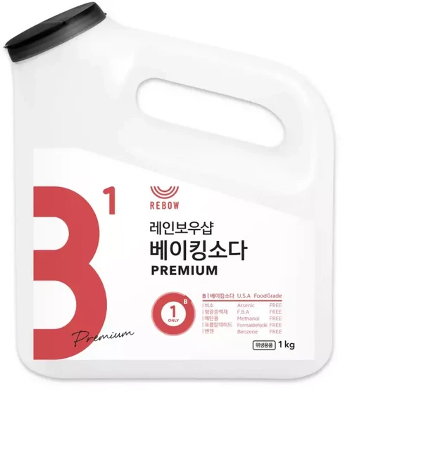 레인보우샵 왕톡톡이 삼총사 구연산 베이직 1kg + 베이킹소다 프리미엄 1kg + 과탄산소다 프리미엄 1kg, 1개
