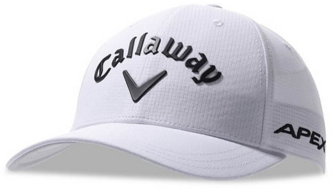 캘러웨이 TA 레거시 볼캡 남성 골프모자 사이즈조절 자외선차단 스포츠캡, 화이트, 1개