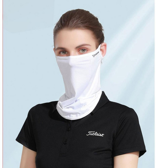 골프 통기성 자외선차단 쿨 페이스커버 쿨링넥밴드 쿨목밴드 쿨링스카프