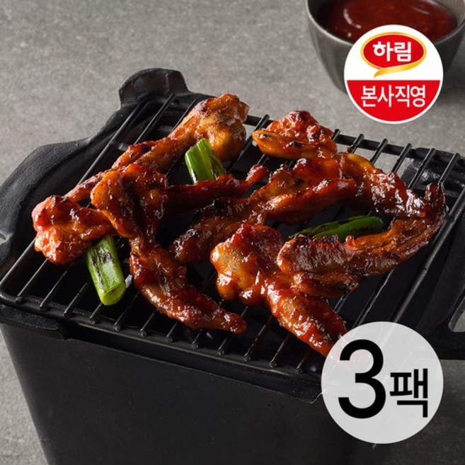 불맛포차 직화 양념닭목살 150g 3팩, 없음