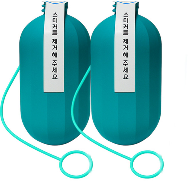 리빙100 클린 대용량 자동 변기세정제 변기청소세제 변기클리너 300g (위생줄 포함), 2개