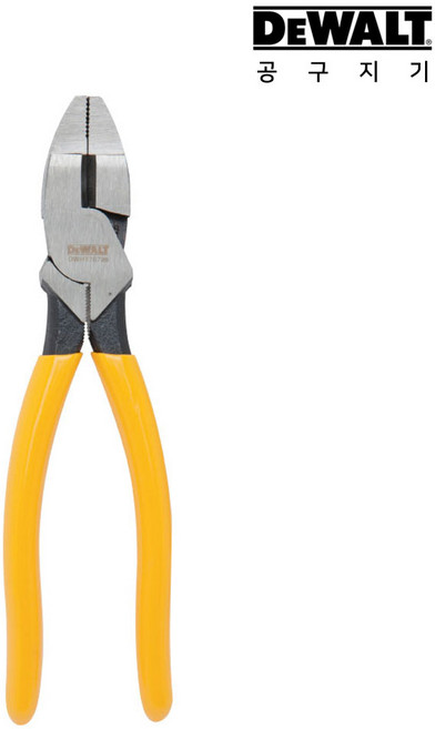 디월트 그립아머 펜치 7인치 DWHT70796, 1개