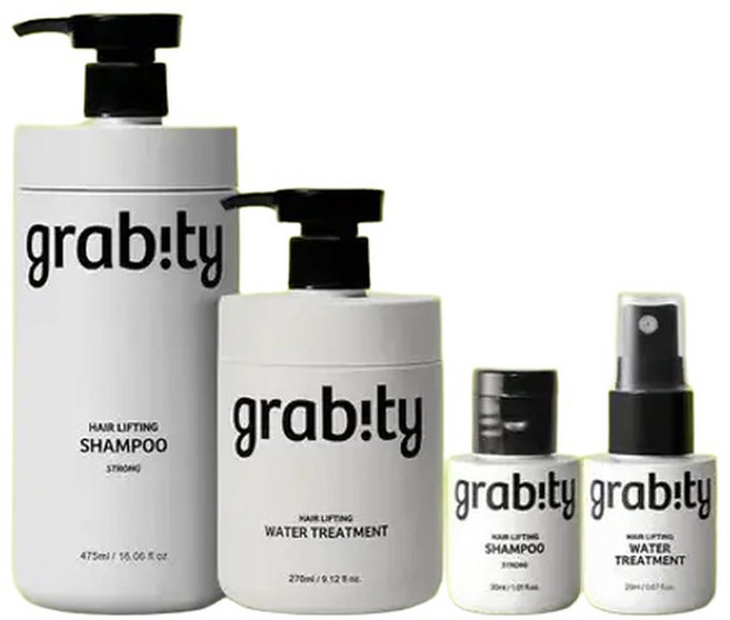 그래비티 카이스트 탈모샴푸 스트롱 475ml+30ml + 워터 트리트먼트 270ml+20, 1개, 270ml