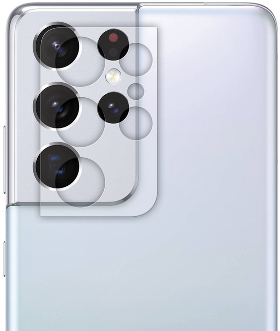 갤럭시 Z폴드3 Z폴드4 S22 S21 플러스 울트라 Z폴드2 노트20 울트라 S20 울트라 플러스 기스복원 풀커버 카메라 렌즈 보호필름 2매, 갤럭시S21, 유광 2매, 1개