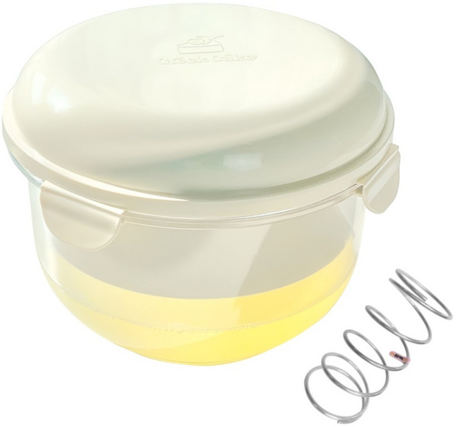 그릭케이크 유청분리기 2.45L 1호 + 강력스프링 세트, 혼합색상, 1개