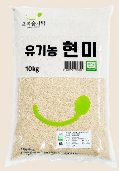 초록숟가락 현미 10kg 2025년 햇곡, 1개