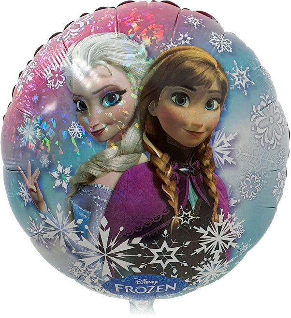 수플레이스 아나그램 원형풍선 45cm 겨울왕국안나와엘사