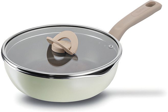 테팔 인덕션 원픽 냄비팬, 22cm, 아보카도그린, 1개