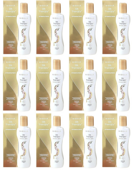 실크테라피 3D 볼류 마이징 헤어에센스 150ml 12박스, 12개