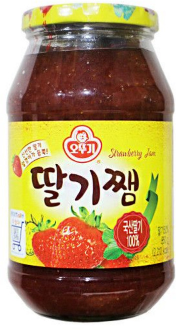 오뚜기 딸기쨈 850g 1개 딸기잼 토스트 식빵, 1