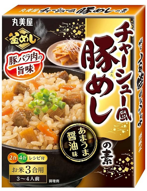 마루미야 차슈풍 돼지고기 밥용 소스(밥에 넣어 끓이는 밥용 소스) 3합용 190g×5개