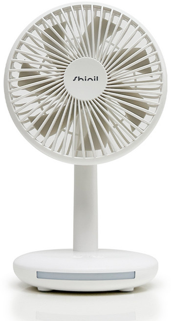 신일 BLDC 무선 LED 탁상용 선풍기, 화이트, SIF-4EJH(W)