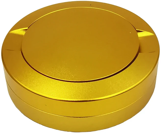 Zyn 금속 캔 72MM 컨테이너 보관 주석 Snus 알루미늄 검정색 3 레이어 용 CNC