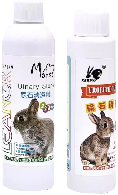 Marsa兔子尿石清潔劑 適用於兔子、天竺鼠等小動物, 1個, 200ml