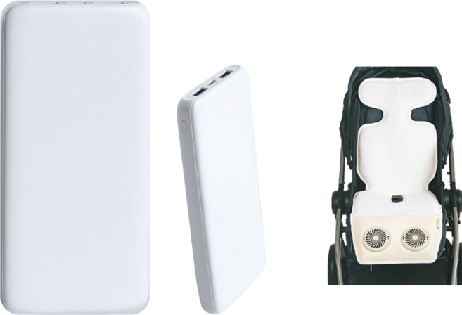 [호환] 꿈비 아이스허그 통풍쿨시트 호환 가능 잔량표시 보조배터리 10 000mAh, 에스모도 보조배터리10000mAh
