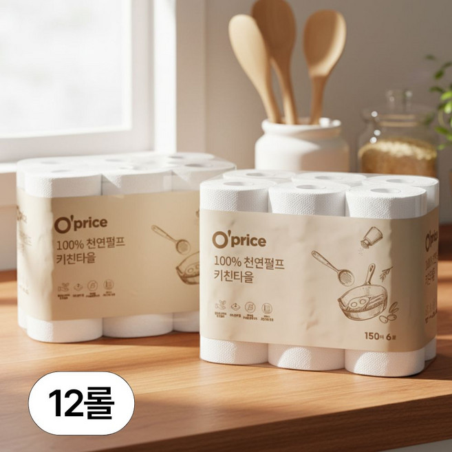 오프라이스 키친타올, 1개, 12개입