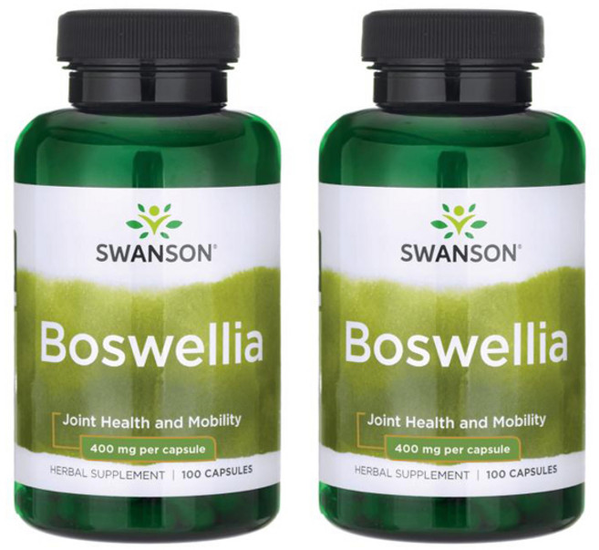 스완슨 보스웰리아 400mg 캡슐, 2개, 100정