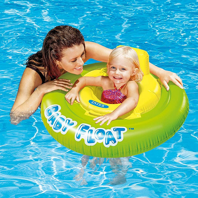 인텍스 베이비 플로트 보행기튜브 56588, 혼합색상, 1개