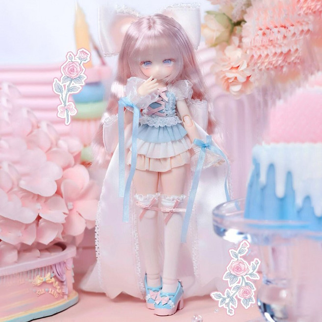 구관인형 피규어 MJD 나비 금지구역 구체관절 모형, 1개, 읍션6, 16cm