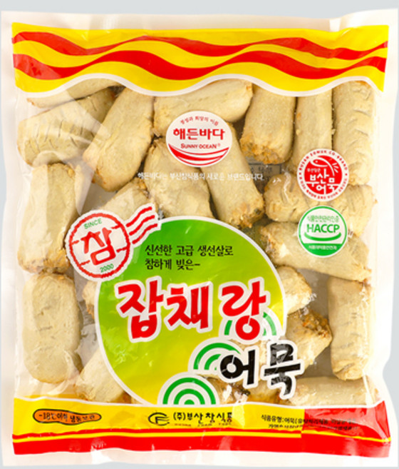[신* 떡볶이 잡채말이]부산참어묵 잡채랑어묵 900g 본사직영몰 어묵, 1개