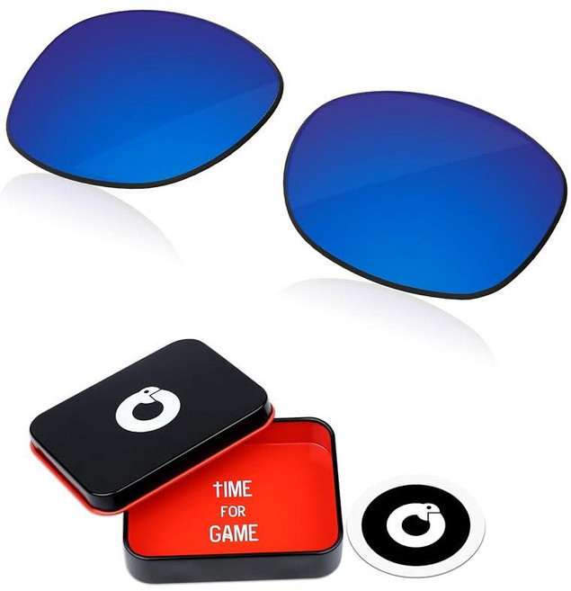 OWORK 오클리 Leadline OO9473 56mm 선글라스용 1.8MM 폴리카보네이트 교체 렌즈 - 아이스 블루 202538