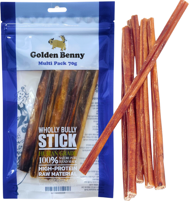 골든베니 한우스틱 강아지 오래먹는 간식 소우신 우스틱 한우 불리 전용 스틱, 70g, 1개, 멀티팩