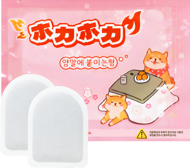 호카호카 핫팩 붙이는 발핫팩 (1봉 2개입), 30개