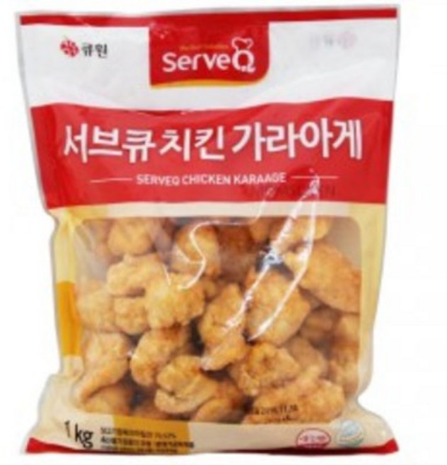 서브큐 치킨 가라아게 1kg [아이스박스 포함], 2개