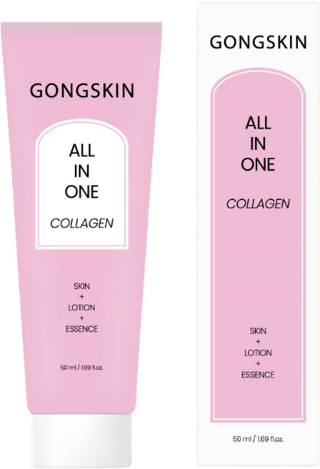 공스킨 콜라겐 올인원 로션 식약처 인증 주름개선 기능성, 1개, 50ml