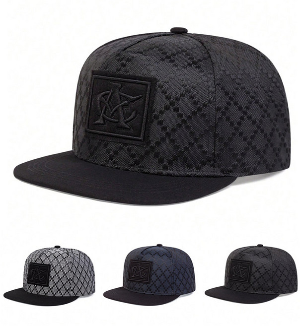 엘리스 힙합모자 댄서모자 다이아무늬 CA 남여공용 스냅백