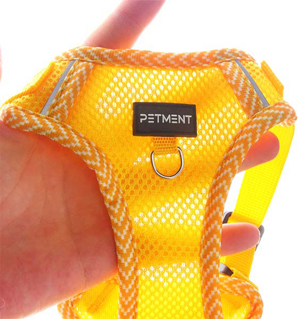 펫먼트 크레용 쿨매쉬 하네스, 옐로우, 1개