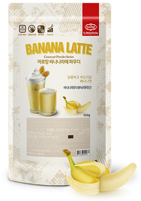 까로망 바나나파우더 500g, 1개, 1개